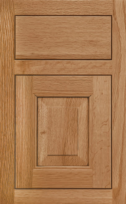 Davenport Square Inset is a Square and Raised cabinet door from Wellborn Cabinet.