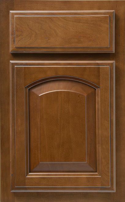 Rose Hall Arch is a Arch and Raised cabinet door from Wellborn Cabinet.
