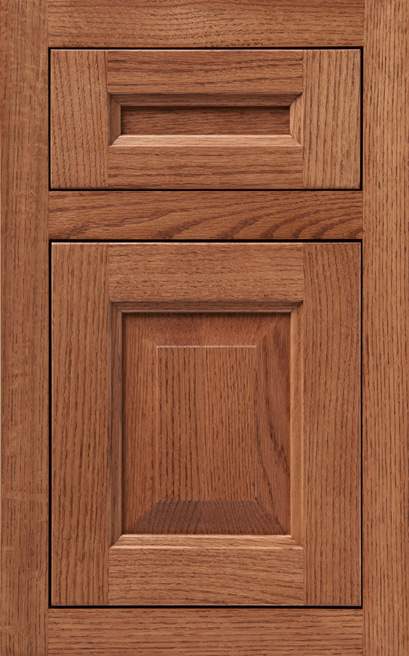 Davenport Square Inset is a Square and Raised cabinet door from Wellborn Cabinet.