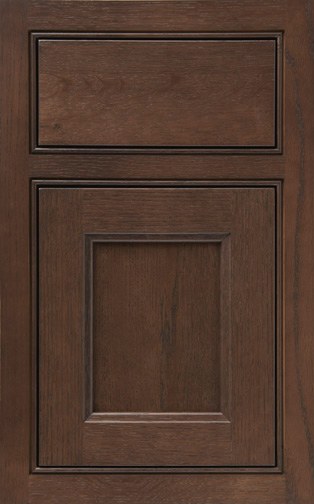 Henlow Square Inset is a Square and Recessed cabinet door from Wellborn Cabinet.