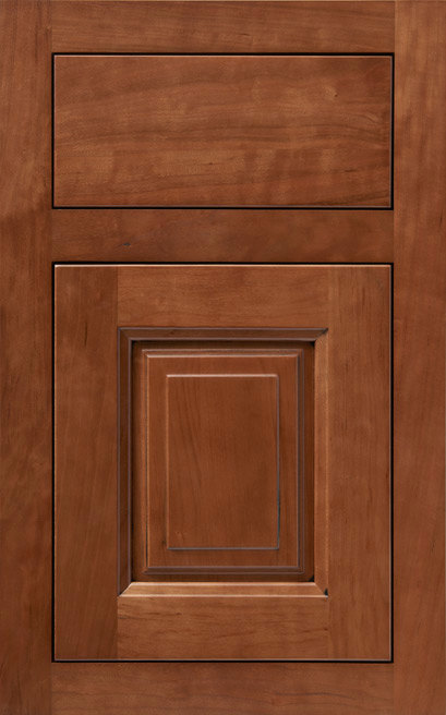 Madison Square Inset is a Square and Raised cabinet door from Wellborn Cabinet.