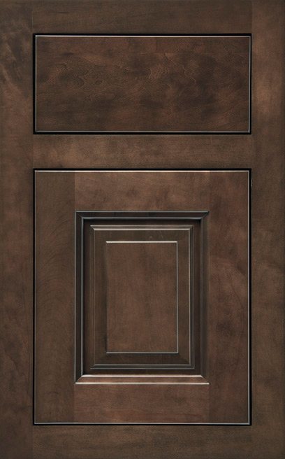 Madison Square Inset is a Square and Raised cabinet door from Wellborn Cabinet.