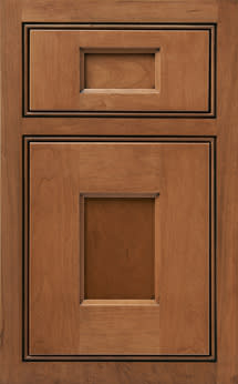 Winslow Inset is a Recessed and Square cabinet door from Wellborn Cabinet.