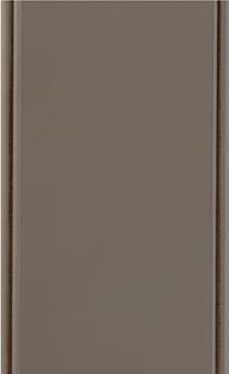 Wellborn Cabinet Sample Chip in Medium Density Fiberboard with Mink Gray Java finish.