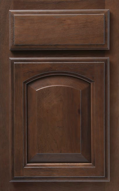 Rose Hall Arch is a Arch and Raised cabinet door from Wellborn Cabinet.