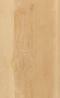 Wellborn Cabinet Sample Chip in Maple and Character Maple with Light finish.