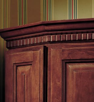 This Decorative Moulding - Dentil and Crown Moulding will help make your cabinetry look great.