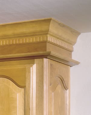 This Decorative Moulding - Dentil, Crown Moulding - Decorative, and Moulding - Plate Rail will help make your cabinetry look great.