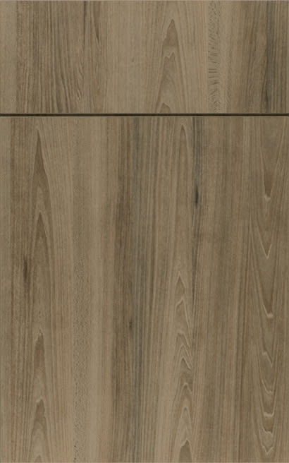 Arcadia is Decorative Laminate Veneer Door door group with a Slab cabinet door from Wellborn Cabinet.