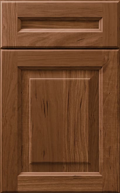 Bedford Square is Wood Door door group with a Square and Raised cabinet door from Wellborn Cabinet.