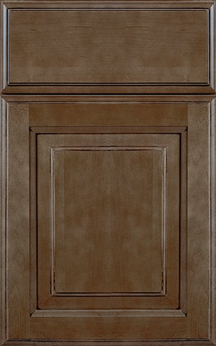 Bedford Square is Wood Door door group with a Square and Raised cabinet door from Wellborn Cabinet.