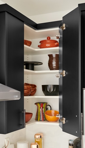 Midtown is Decorative Laminate Veneer Door door group with a Slab cabinet door from Wellborn Cabinet.