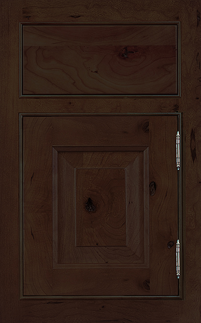 Davenport Square Inset is a Square and Raised cabinet door from Wellborn Cabinet.