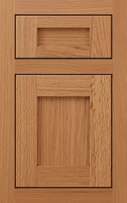 Hanover Inset is a Recessed and Square cabinet door from Wellborn Cabinet.