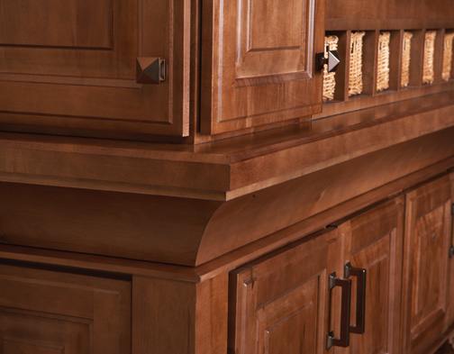 This Edge Moulding - Countertop Bevel and Crown Moulding - Cove Large Simple will help make your cabinetry look great.