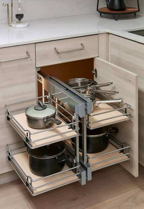 base blind corner pull out inside KBIS set