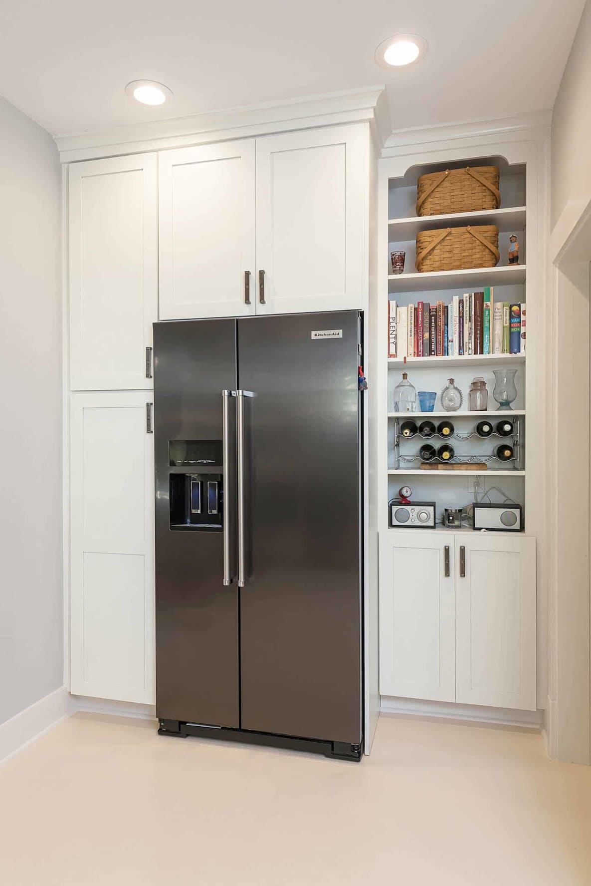 white kitchen cabinetry hanover in maple small kitchen design contest