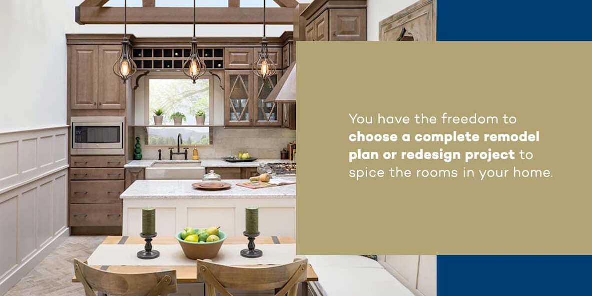 home remodel vs redesign