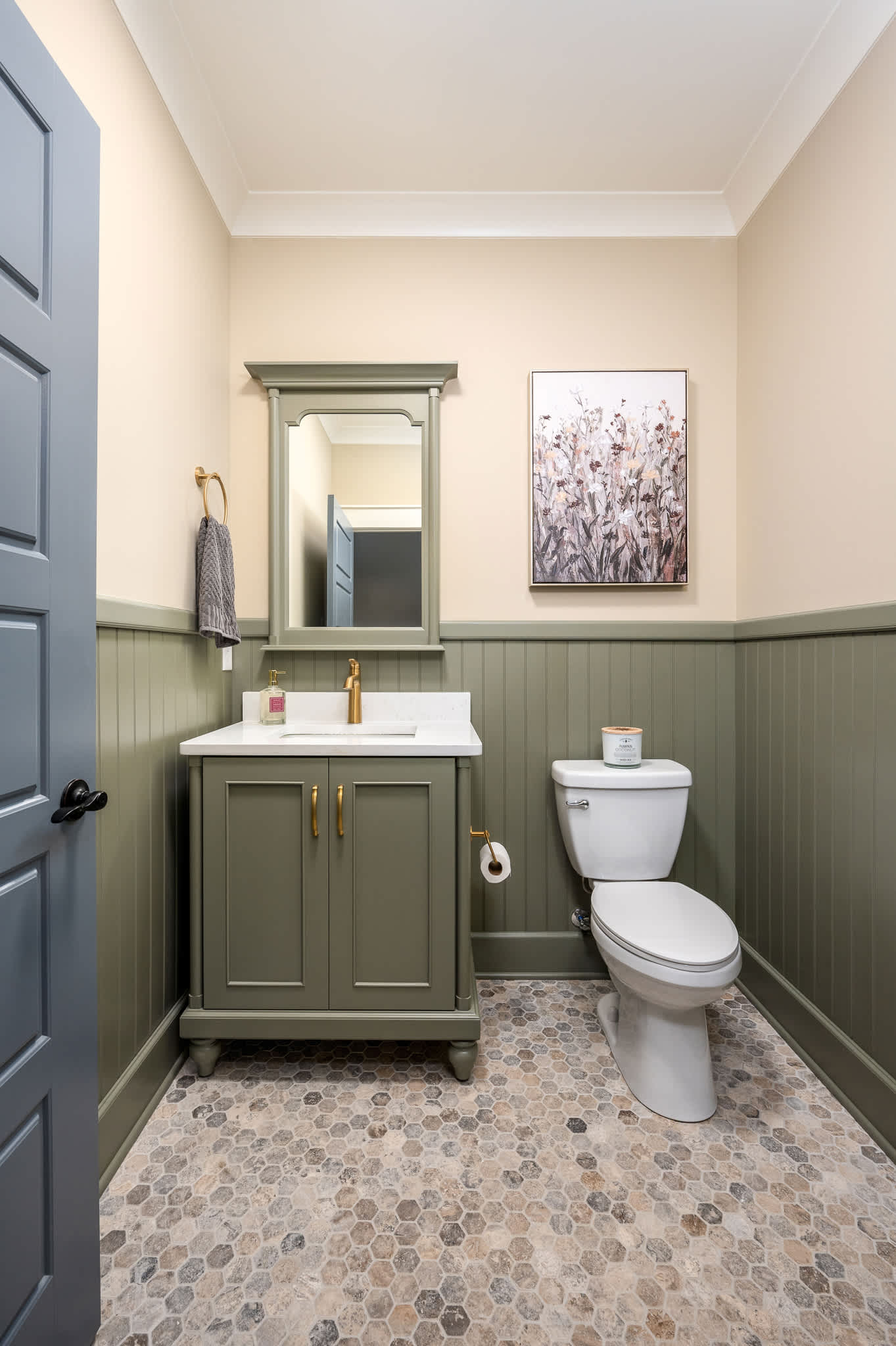 small guest vanity