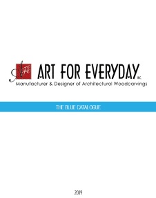 P191 Art For Everyday Blue Catalog