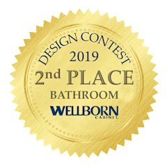 second place bathroom design contest 2019