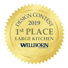 first place wellborn cabinet kitchen design contest