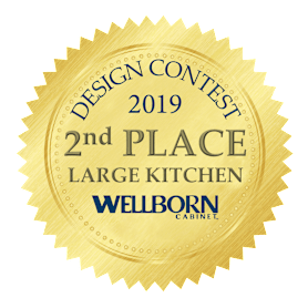 second place wellborn cabinet kitchen design contest