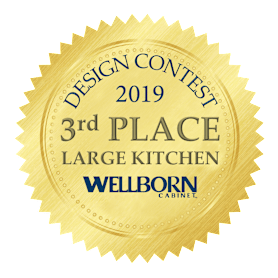 third place wellborn cabinet kitchen design contest