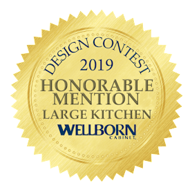honorable mention wellborn cabinet kitchen design contest
