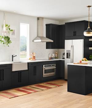 Morristown and Midtown is Decorative Laminate Veneer Door door group with a Slab cabinet door from Wellborn Cabinet.