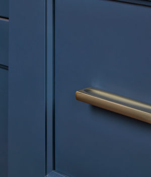 Bishop is a Square and Recessed cabinet door from Wellborn Cabinet.