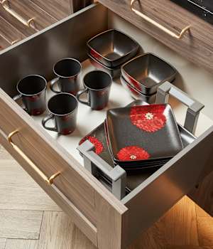 Morristown is Decorative Laminate Veneer Door door group with a Square and Recessed cabinet door from Wellborn Cabinet.