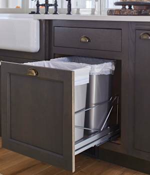 These Dark and Gray cabinets for the 2020 Southern Living, Residential Home, and Idea House home were provided by Wellborn Cabinet, Inc.