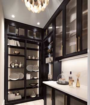 modern butler’s pantry