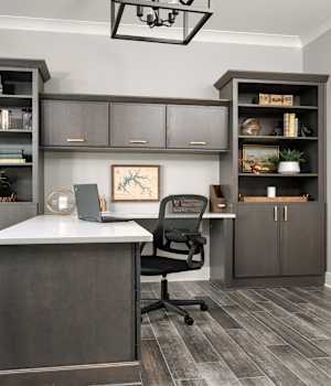accessible home office cabinetry