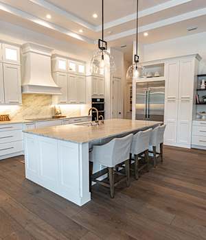 Spacious Kitchen with Full Overlay Cabinets