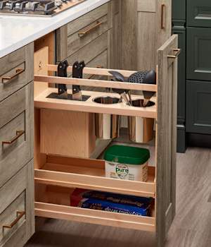 Chelsea II and Hanover is Wood Door and Decorative Laminate Veneer Door door group with a Recessed and Square cabinet door from Wellborn Cabinet.