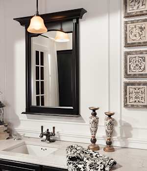 The Midnight cabinet finish from Wellborn Cabinet, Inc.