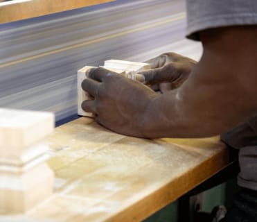 cabinet sanding
