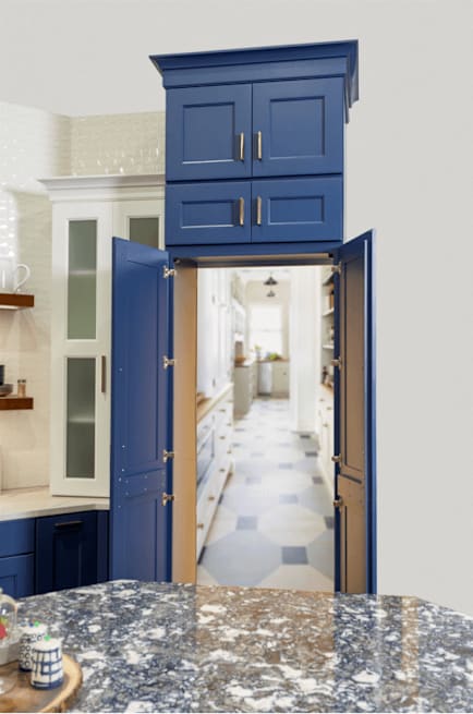 walk through pantry