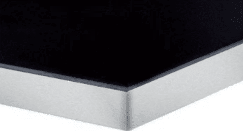 P314 Aluminum Finish Edge Banding Option