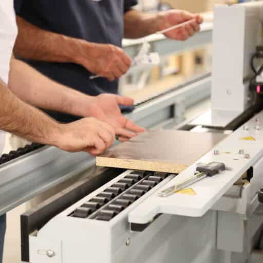 P310 Aspire Melamine Slab Door Construction 1