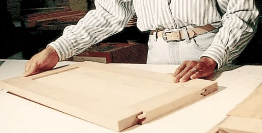 P306 Making a Solid Wood Door 1