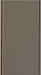 Wellborn Cabinet Sample Chip in Medium Density Fiberboard with Mink Gray Java finish.