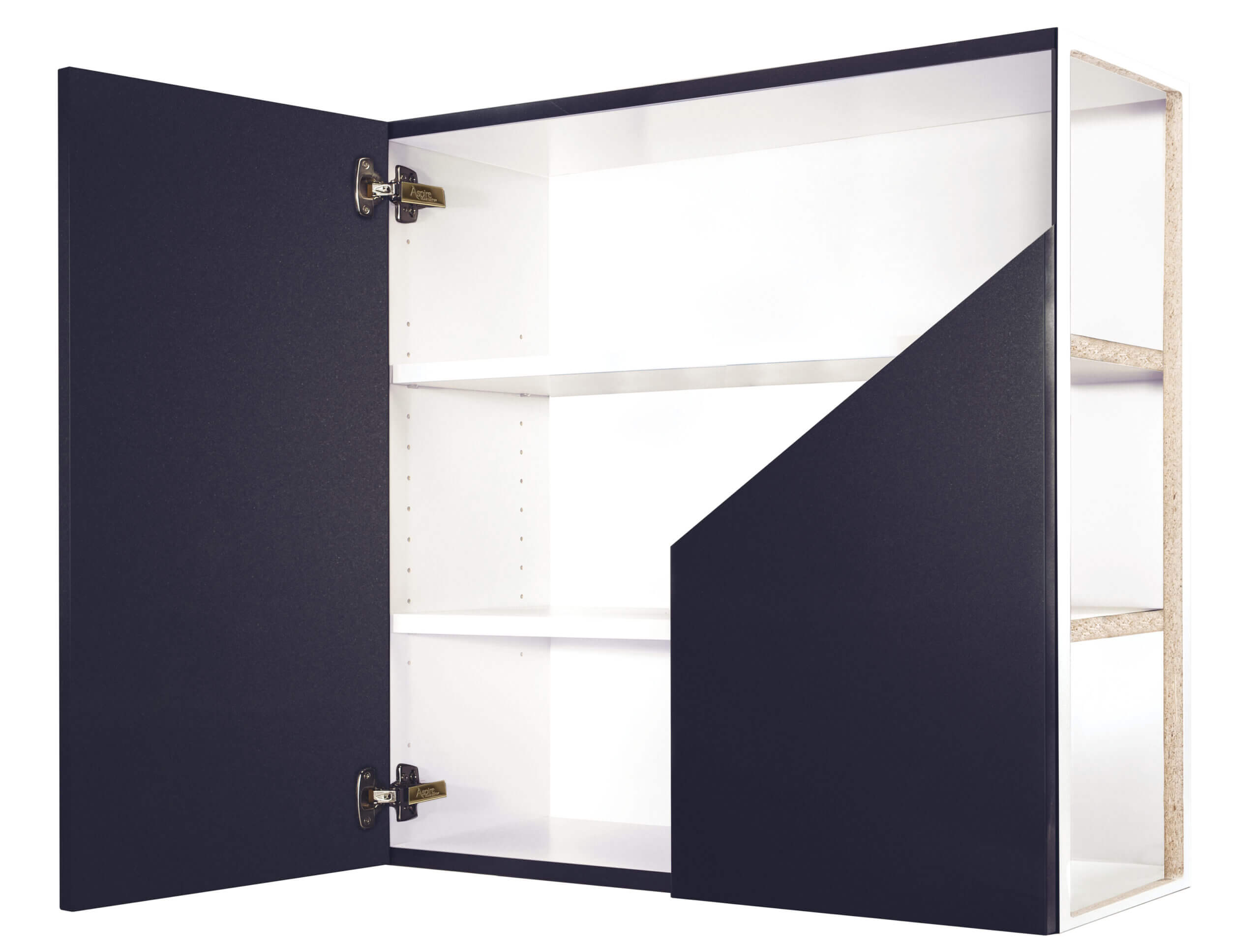 frameless cabinet construction