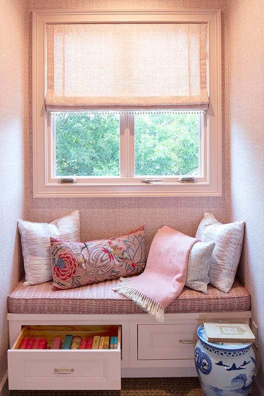 These ColorInspire cabinets for the 2018 Southern Living, Residential Home, and Idea House home were provided by Wellborn Cabinet, Inc.