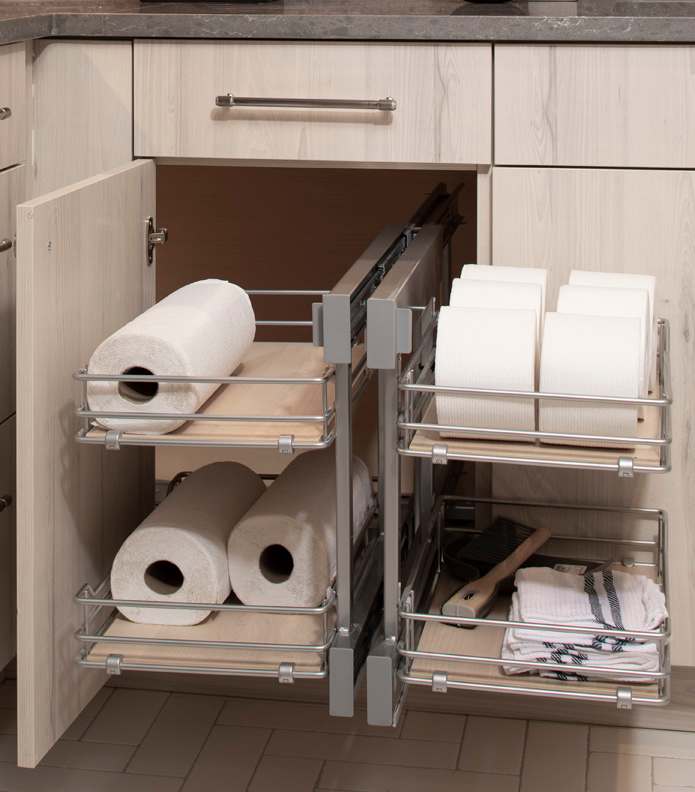 Arcadia is Decorative Laminate Veneer Door door group with a Slab cabinet door from Wellborn Cabinet.