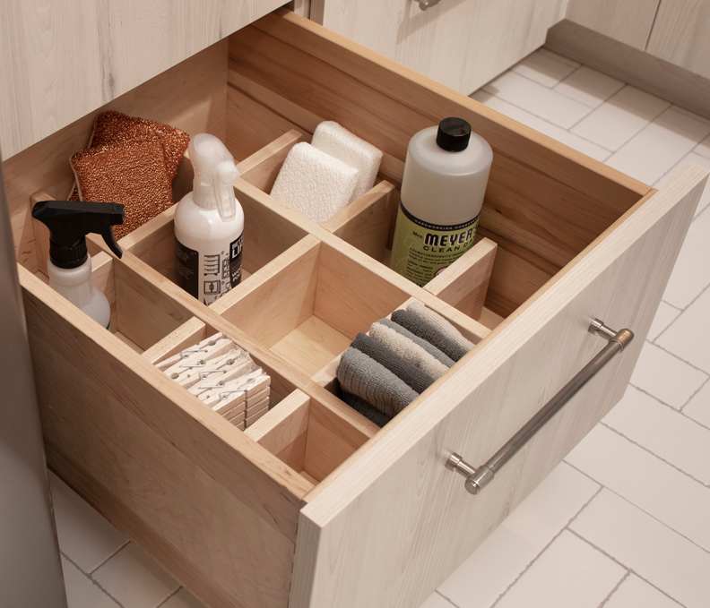 Arcadia is Decorative Laminate Veneer Door door group with a Slab cabinet door from Wellborn Cabinet.