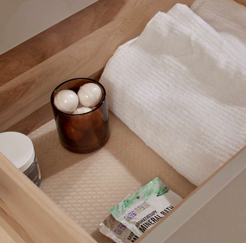 Arcadia and Midtown is Decorative Laminate Veneer Door door group with a Slab cabinet door from Wellborn Cabinet.