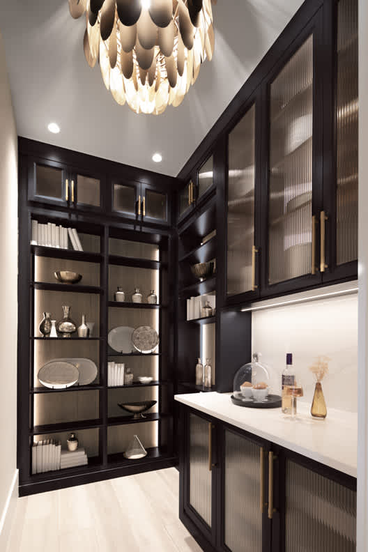 modern butler’s pantry